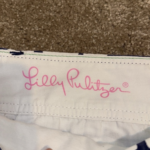 Lilly Pulitzer The Callahan Shorts Elephant Tusk in the Sun sz 0. Y - Picture 2 of 5